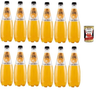San Benedetto Ginger Biondo Zero PET 12x0,75L +Polpa