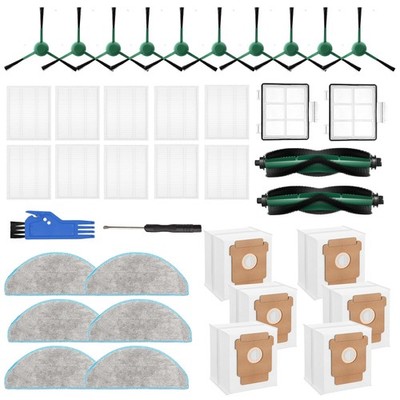 Replacement Parts Compatible with iRobot Roomba Vacuum Essential Vac Q0520, Q...