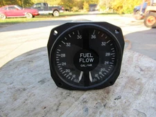 Garwin Duel Fuel Flow Indicator Gauge for Twin Aircraft Aviation 22-868-034-2A