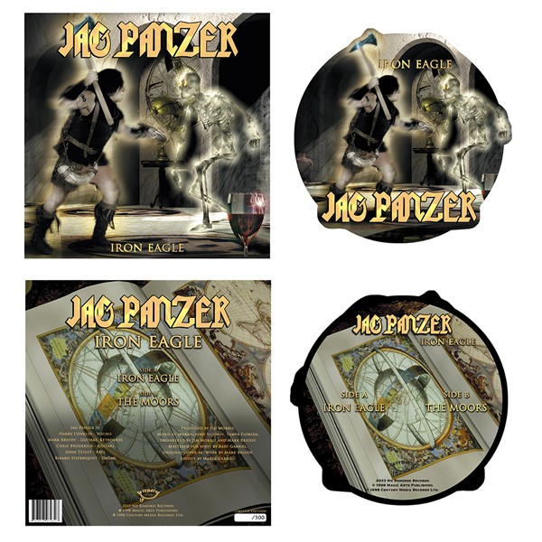 Jag Panzer Iron Eagle (shaped Pic Disc) 12PD New 723803979327