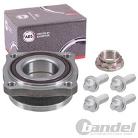 ABS RADLAGER-SATZ Mit ABS-RING Hinten Passend FüR BMW 5 6 7 | 201404