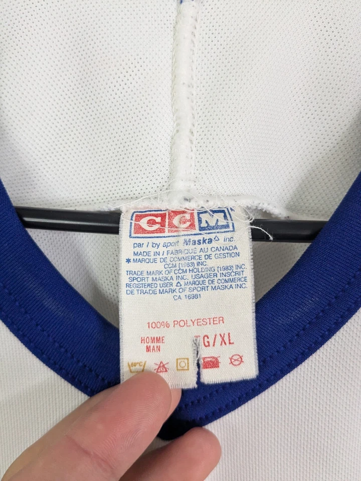 Vintage New York Islander Jersey Adult Extra Large White CCM - Image 4 of 4