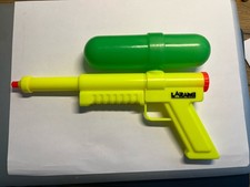 Mini Soaker Vintage 1992 Larami Giallo/Verde The Super Soaking Power Blaster C6