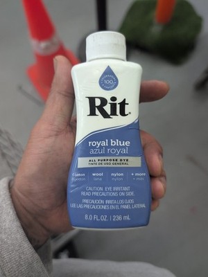 Rit  Blue 8 oz Liquid Dye 88290 Rit  Blue