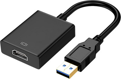 USB to HDMI Adapter for Monitor Windows 11/10 / 8, HDMI USB Converter for Laptop