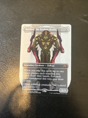 Kozilek, the Broken Reality (Borderless) Modern Horizons 3 Regular