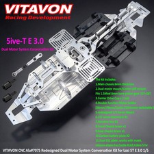 Vitavon Alu7075 Redesigned Dual Motor System Conversation Kit For Losi 5t E 3.0 Vitavon Alu7075 Redesigned Dual Motor System Conversation Kit For Losi 5t E 3.0