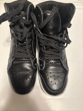Pastry Women  s Black High Top Sneakers