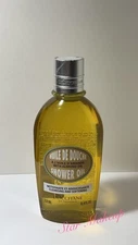 L'Occitane en provence Almond Oil Cleansing & Softening Shower Oil 8.4 oz NEW