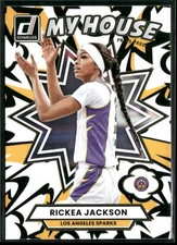 2025 Donruss WNBA #13 Rickea Jackson My House Press Proof