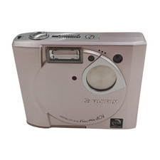 FUJIFILM FinePix 40i Compact Digital Camera AA battery powered Pink From Japan
