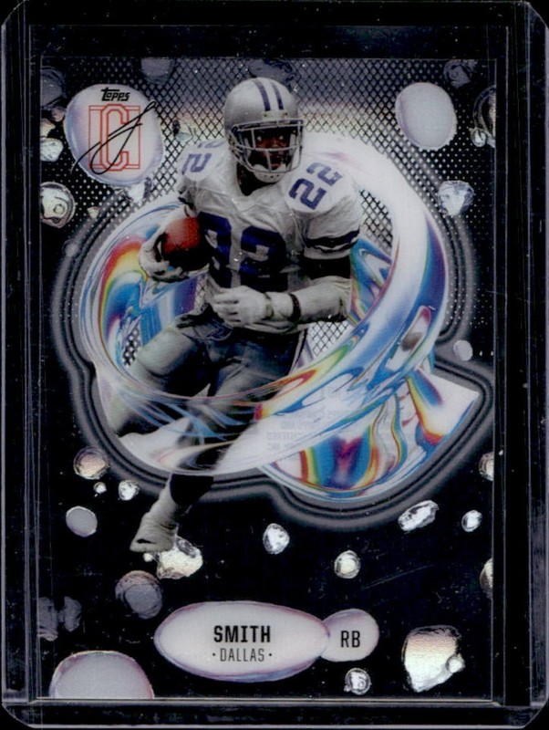 2024 Topps Signature Class Emmitt Smith Fluidity #F-17 Cowboys