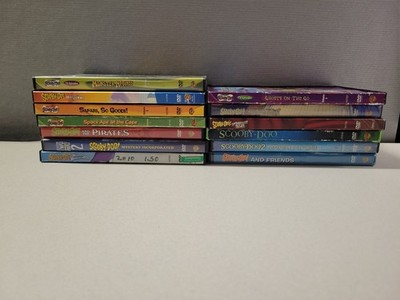 Scooby Doo DVD lot of 13 Hanna Barbera. Witches ghost, Mystery Incorporated Etc.