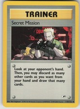 Pokemon TCG Secret Mission Uncommon Gym Heroes 118/132 on eBay