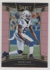 2018 Panini Select Concourse National Convention Pink Prizm /10 Deon Cain #6 1u6