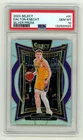 Dalton Knecht 2024-25 Select #91 Concourse Silver Prizm Rookie RC PSA 10 Lakers