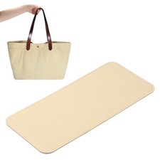 15x7 Inch Felt Base Shaper Bag Bottom Shaper Pad Purse Liner Light Beige