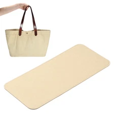 15x7 Inch Felt Base Shaper Bag Bottom Shaper Pad Purse Liner Light Beige