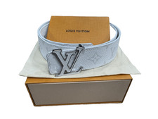 Louis Vuitton Taigarama LV Initial Reversible Belt Size 90 CM