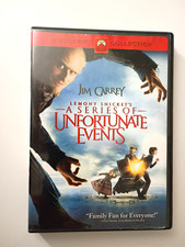 JIM CARREY LEMONY SNICKET'S A SERIES OF UNFORTUNATE EVENTS: DVD "very nice"