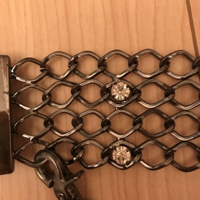 DIA Belt Gyaru Style Chain Studded Leather Japan Fashion Rare | eBay