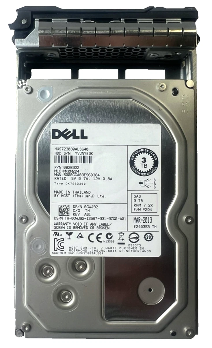 Dell SAS Internal Hard Disk Drives 64 MB Cache for sale | eBay