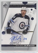 2022-23 SP Authentic Auto Future Watch 216/999 Dylan Samberg #112 Auto 0f5t