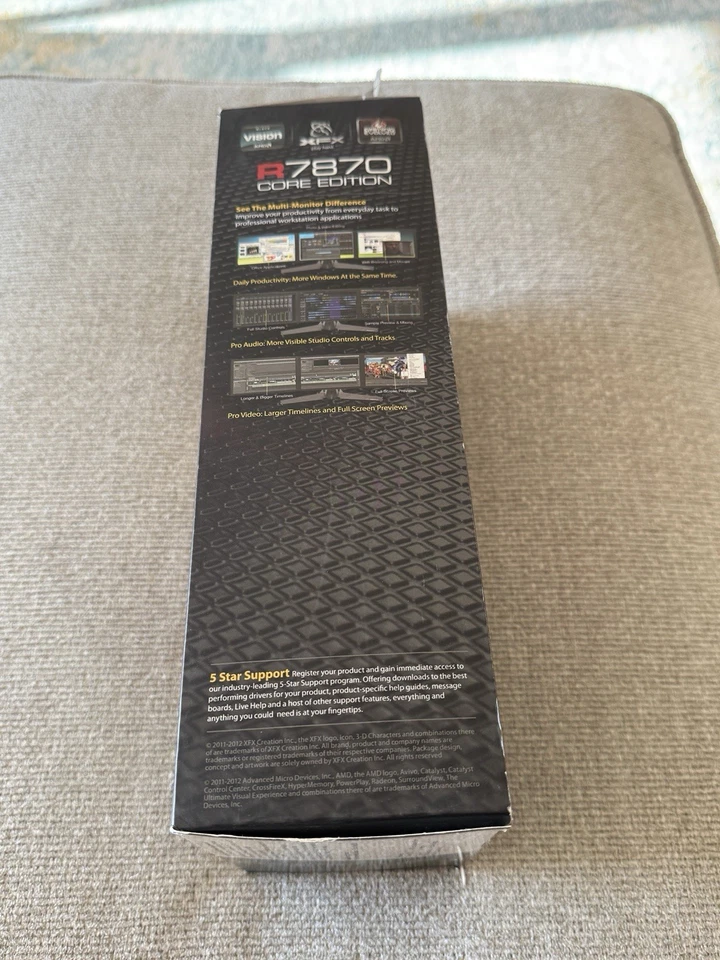 AMD Radeon XFX Ghost Thermal Graphics Card XFX R7870 Core Edition 2GB DDR5 - Image 4 of 4