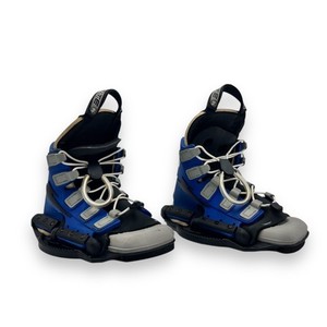 Hyperlite Spin Mini Open Toed Wakeboard Bindings Boots Water Sports Size Small