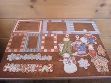 Lot of 15 My Mind's Eye Scrapbooking Christmas Winter Fun Acid Lignin Free 2004