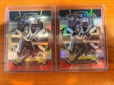 (2) 2023 Select DIE CUT SILVER PRIZM #16 Jonathan Mingo RC