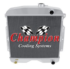 Advanced Champion 3 Row All Aluminum Radiator For 1948 - 1951 Jeep Willys Advanced Champion 3 Row All Aluminum Radiator For 1948 - 1951 Jeep Willys