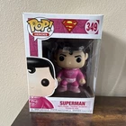 Funko Pop! Vinyl: Pop! Heroes DC Universe - Superman (Pink Vinyl) #349