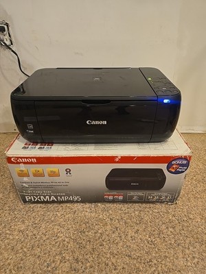 Canon PIXMA MP495 Wireless All-In-One Inkjet Printer