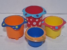 Nuby Splish Splash Stacking Cups Set of 4