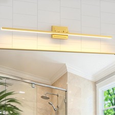Bathroom Vanity Light 48 inch, 30W Dimmable 5CCT Bathroom Light Fixture Over ...