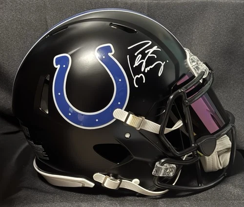 Peyton Manning Signed /Autographed Authentic Helmet Colts Fanatics Certified