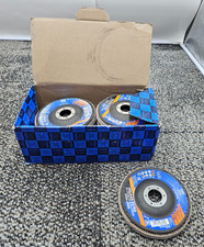  QTY 10 PFERD 60629: 4-1/2" x 7/8" Z80 Grit Polifan Extra Flap Disc PFC 115