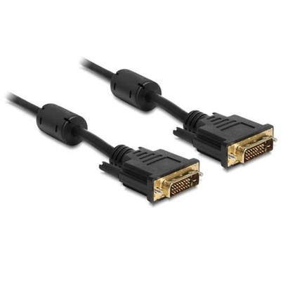 DeLock DVI Anschlusskabel - DVI-D 24+1 (M) - DVI-D 24+1 # 83189