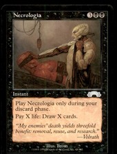 Necrologia LP Light Play Exodus MTG [9171]