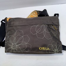 Golla Camera Bag Brown W Shoulder Strap Mirrorless DSLR Padded Nikon 10  x6  x7  