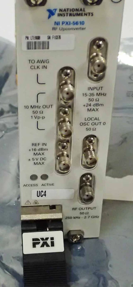 NATIONAL INSTRUMENTS NI PXI-5610 250kHz TO 2.7 GHz RF SIGNAL UPCONVERTER MODULE - Image 2 of 4
