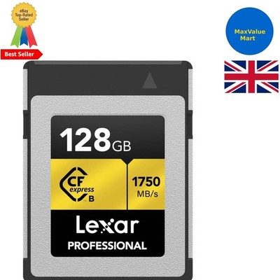 Professionelle CFexpress Gold-Karte 128 GB - Aufnahme von 8K-Rohvideos mit rasanter Geschwindigkeit