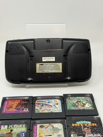 SEGA Game Gear Handheld System - Black + 6 GAMES Tested And Working