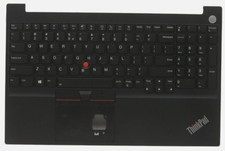 5M11A36347 For Lenovo ThinkPad E15 2 Keyboard Palmrest Top Cover US Europe Black