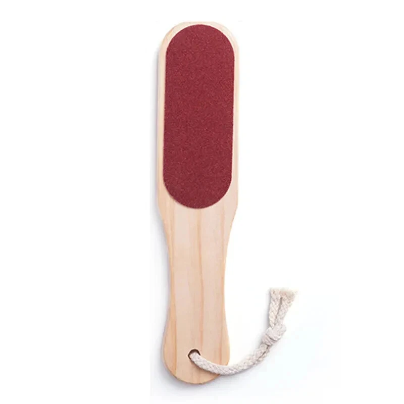 2 PIEZAS Raspador de Pies Pedicura Piel Removedor de Callos Doble Cara Madera Foto 4 de 4