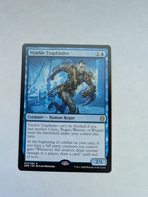 Nimble Trapfinder Zendikar Rising Regular MTG NM