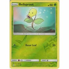 POKEMON CARD REVERSE HOLO BELLSPROUT 13/214 NO 069 FLOWER POKEMON TCG CCG