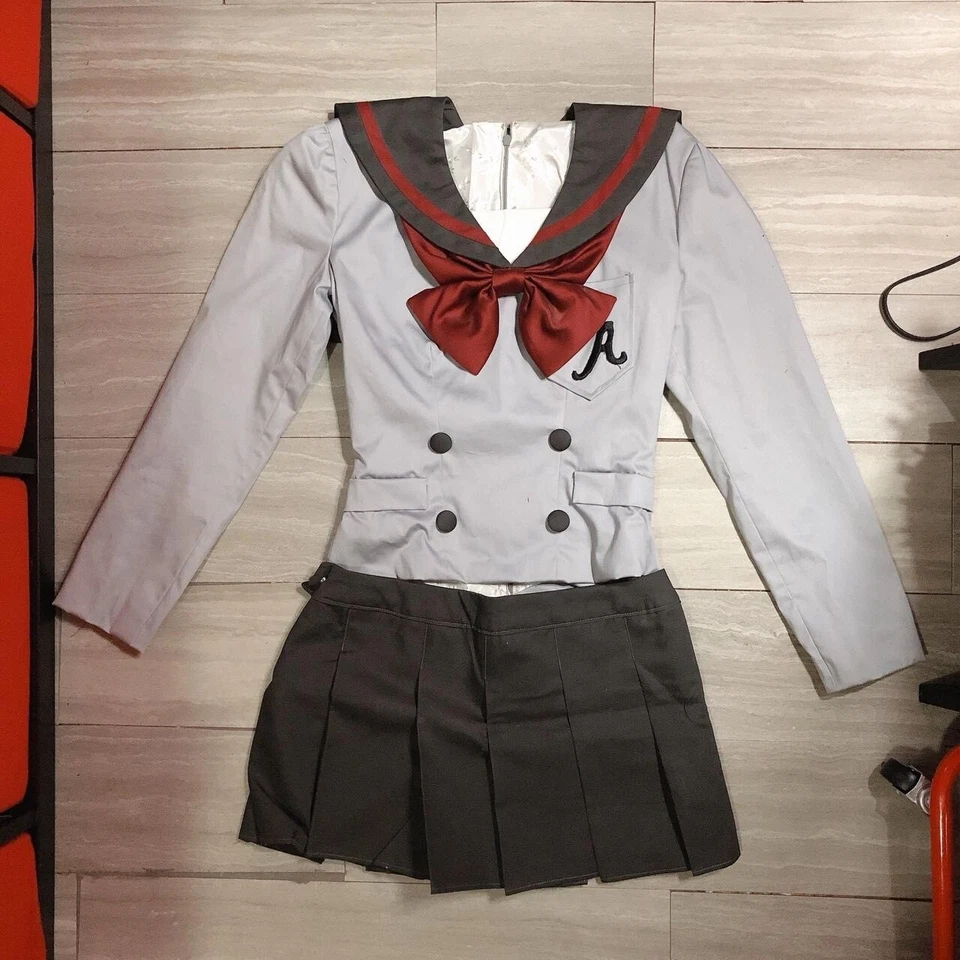 Rei Hino Sailor Mars School Uniform Sailor Moon Senshi HAND MADE COSPLAY - Image 2 of 4