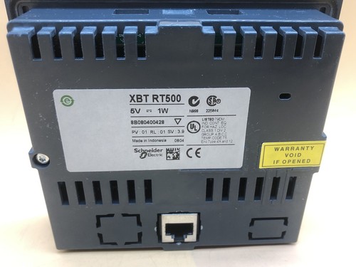 XBT RT500 SCHNEIDER ELECTRIC MODICON MAGELIS XBTRT500 OP PANEL - Picture 12 of 24